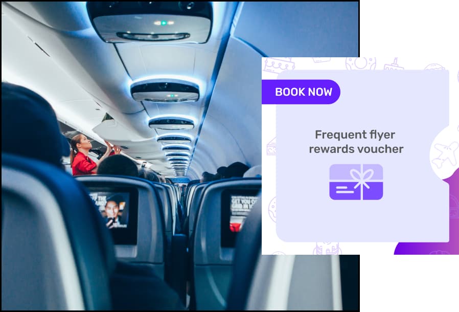 A concept of loyalty and rewards program for the airline industry