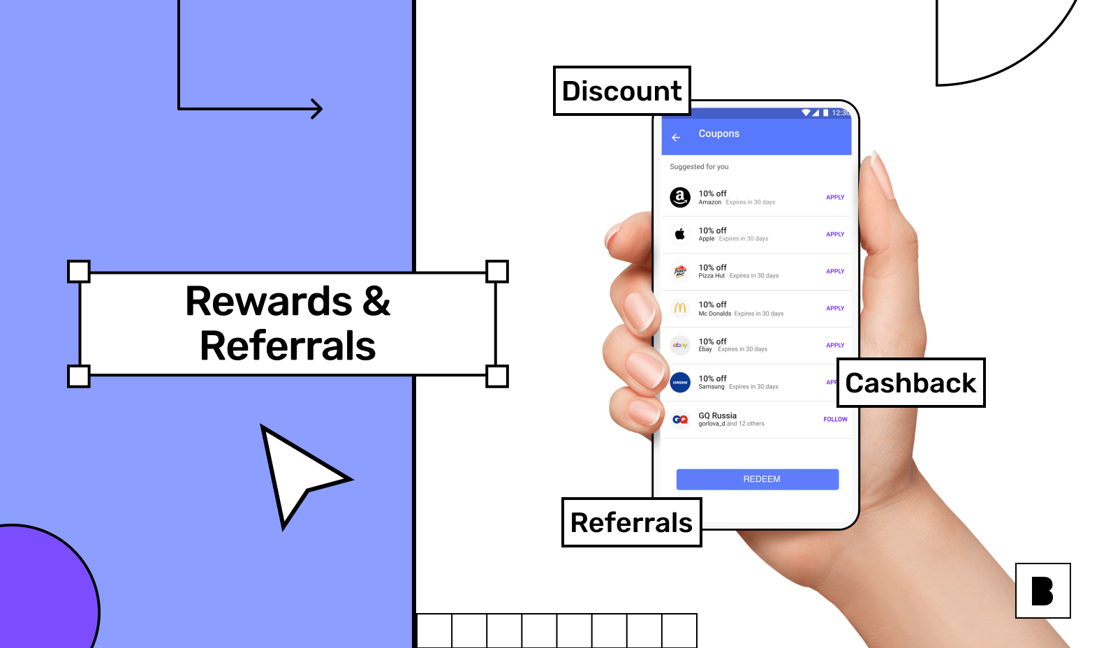 Rewards and referral to build customer loyalty