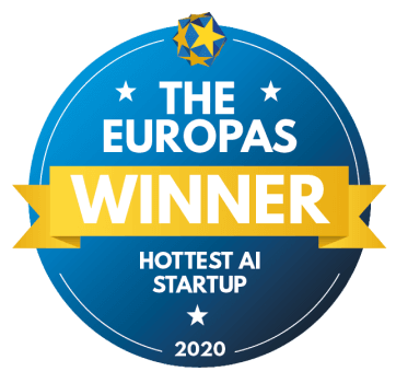 The Europas Winner Hotest AI Start Up 2020