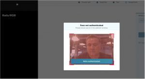 Using facial recognition to verify and authenticate developers on our network