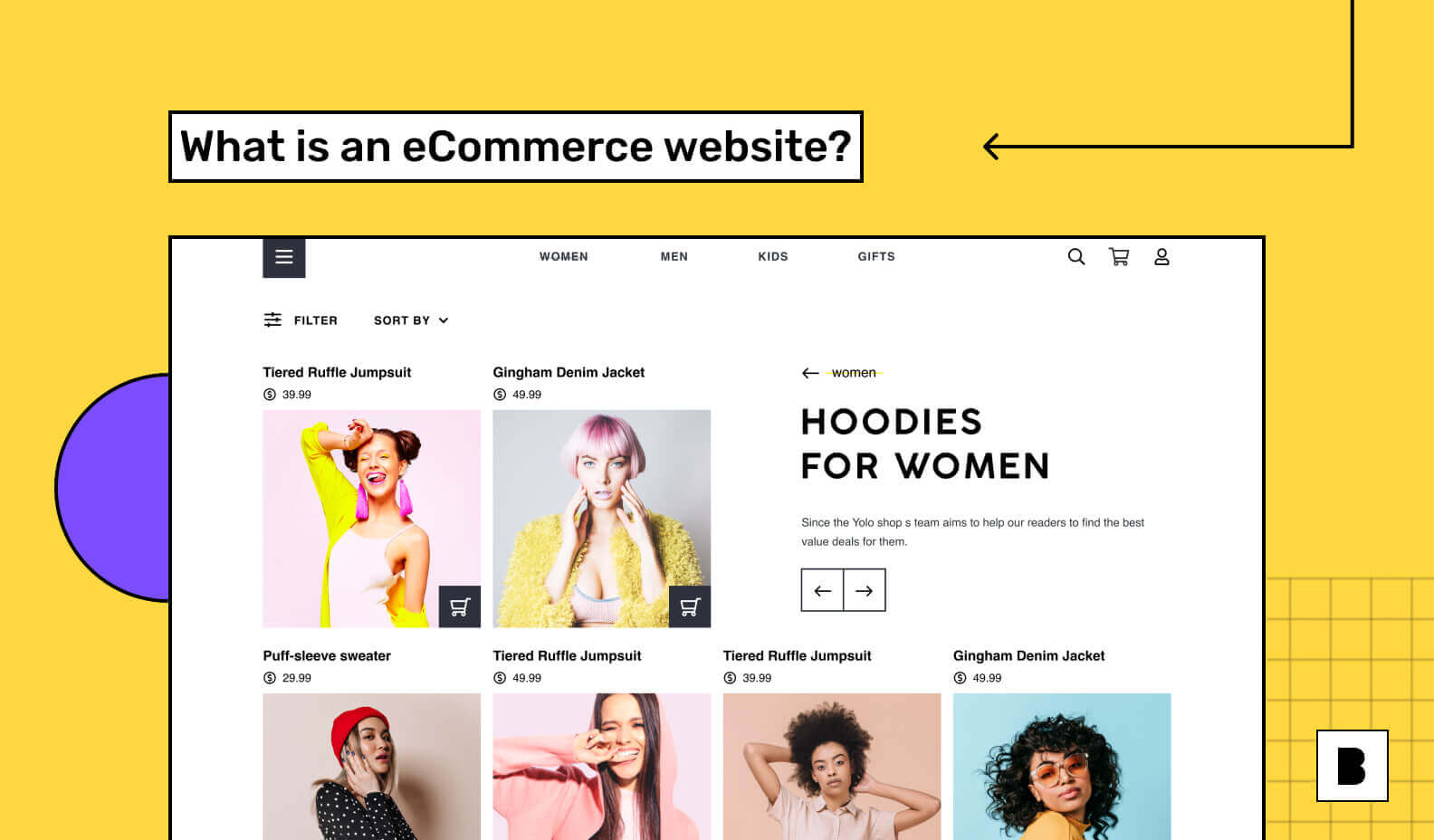 What is ecommerce website