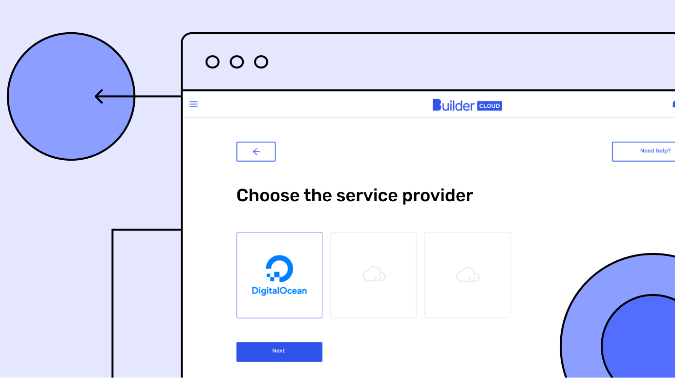 DigitalOcean logo as cloud partner