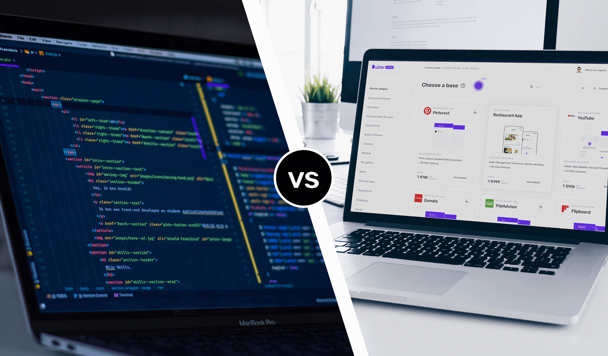 app developer vs app builder