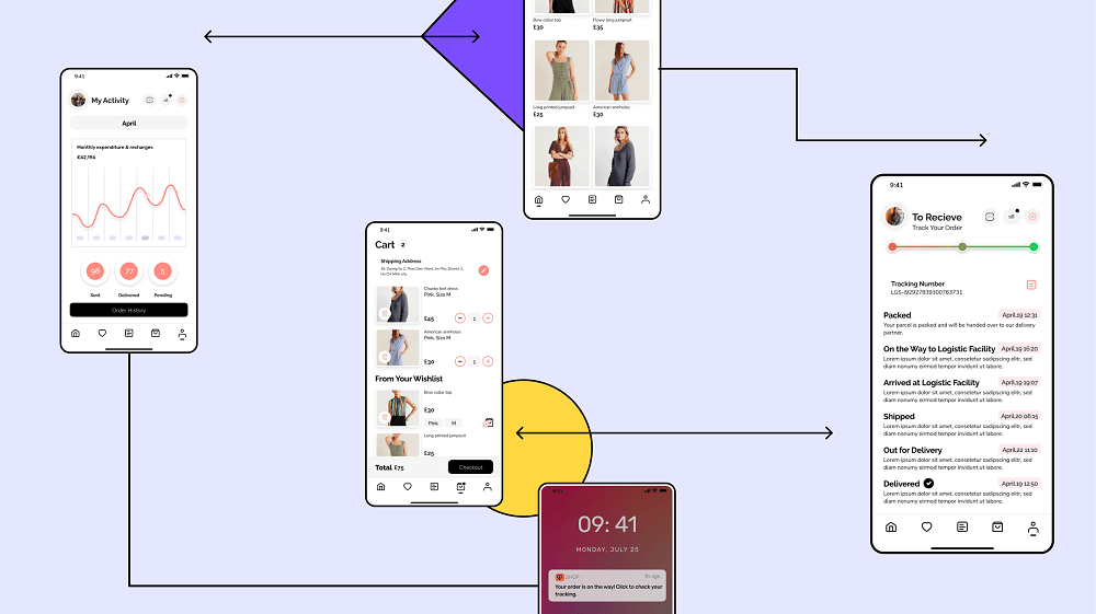 Research on mobile app features for UI/UX