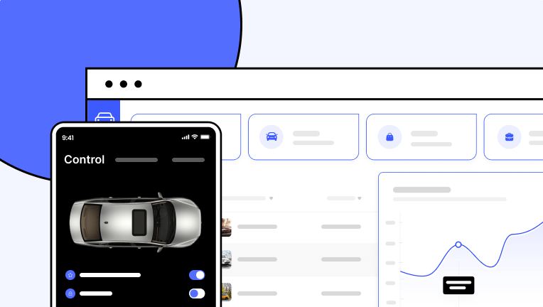 Automotive industry software screens