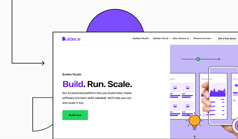 Builder.ai a complete ecommerce solution