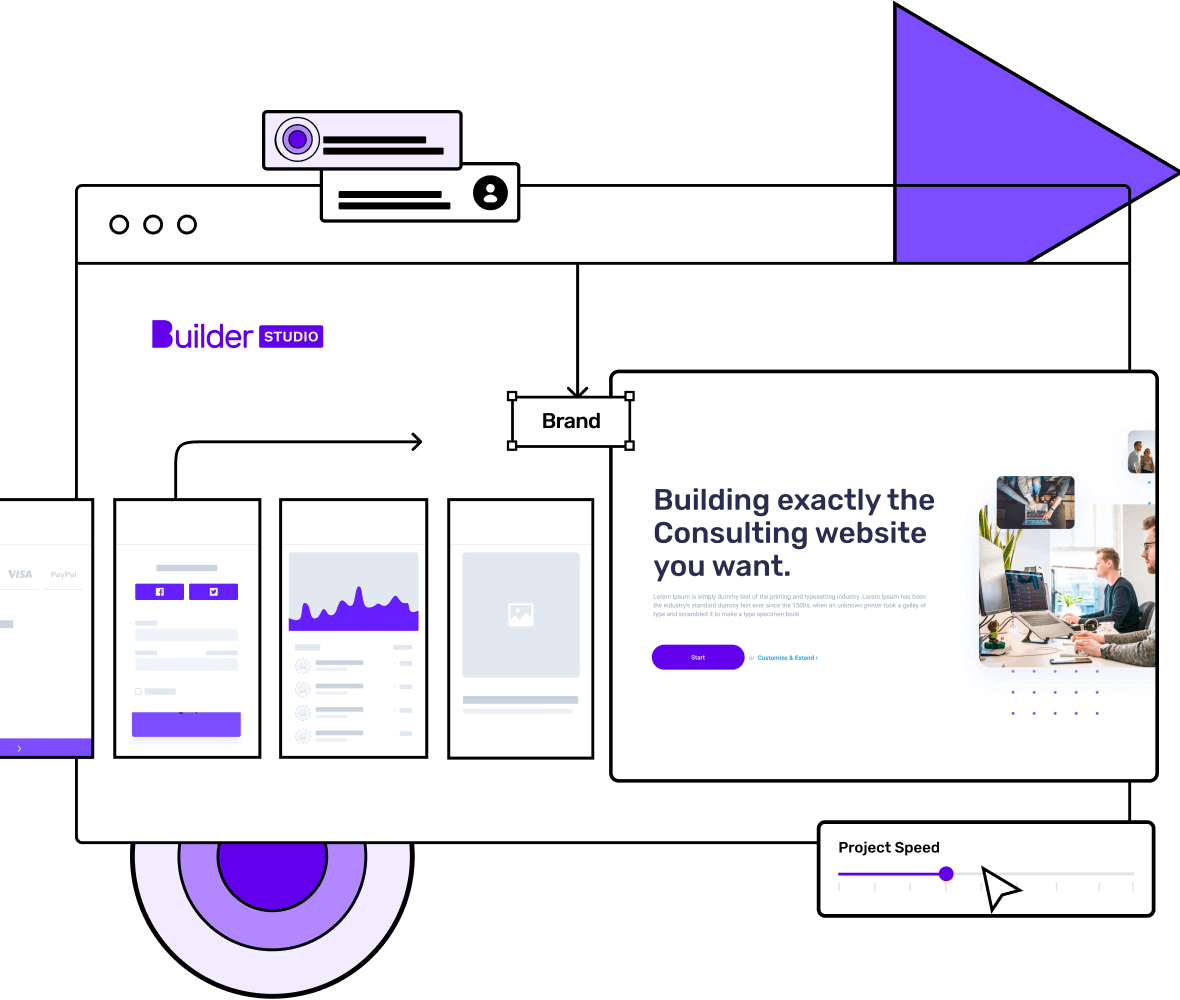 Consulting website design