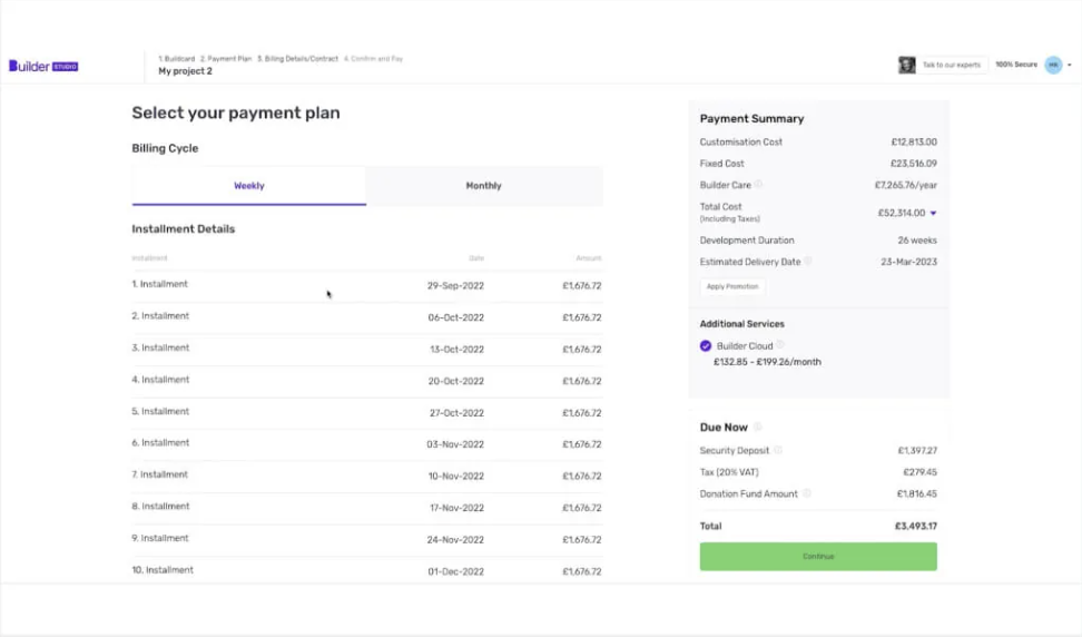 Buildcard