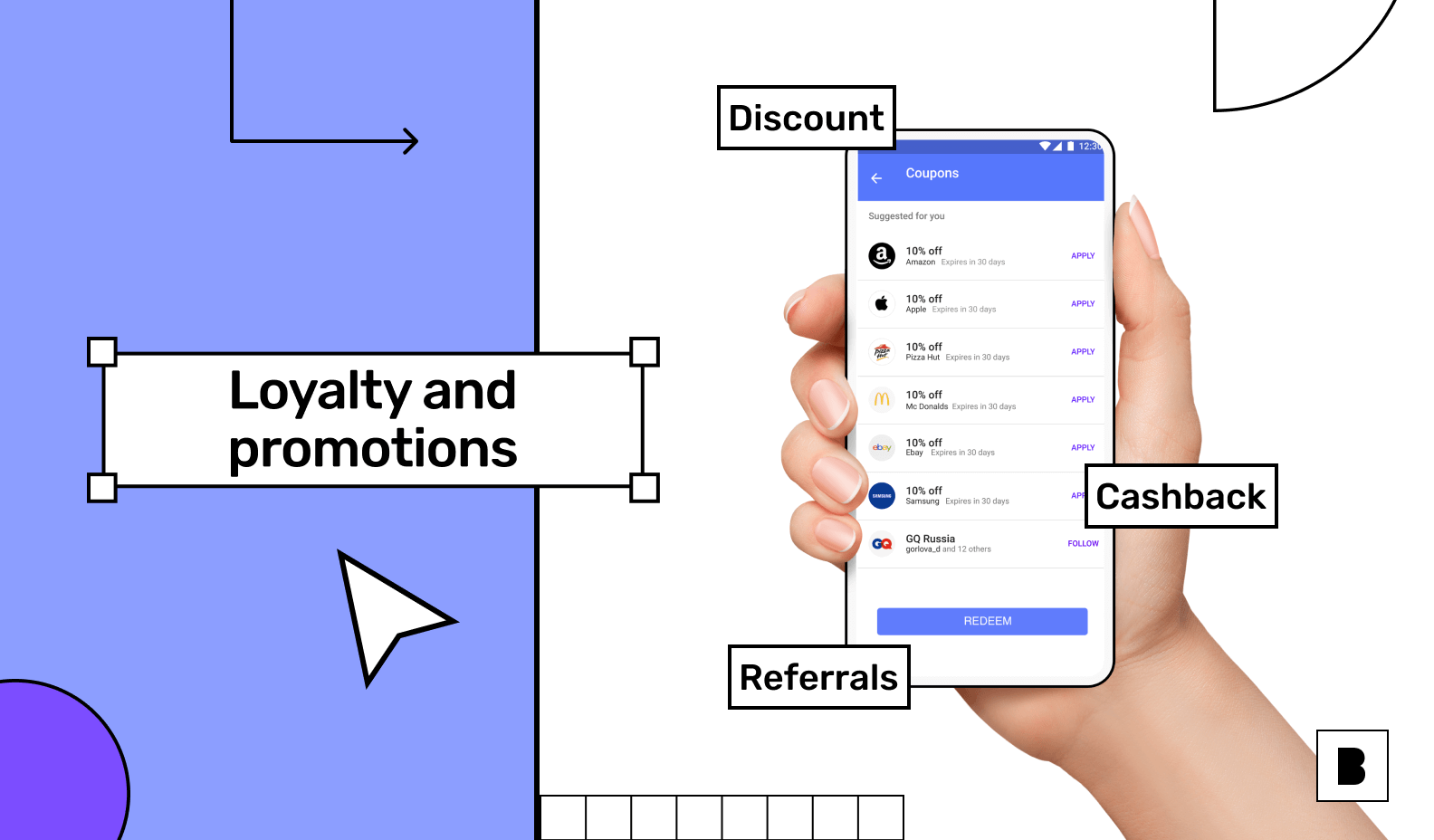 Loyalty and promotion with your mobile app