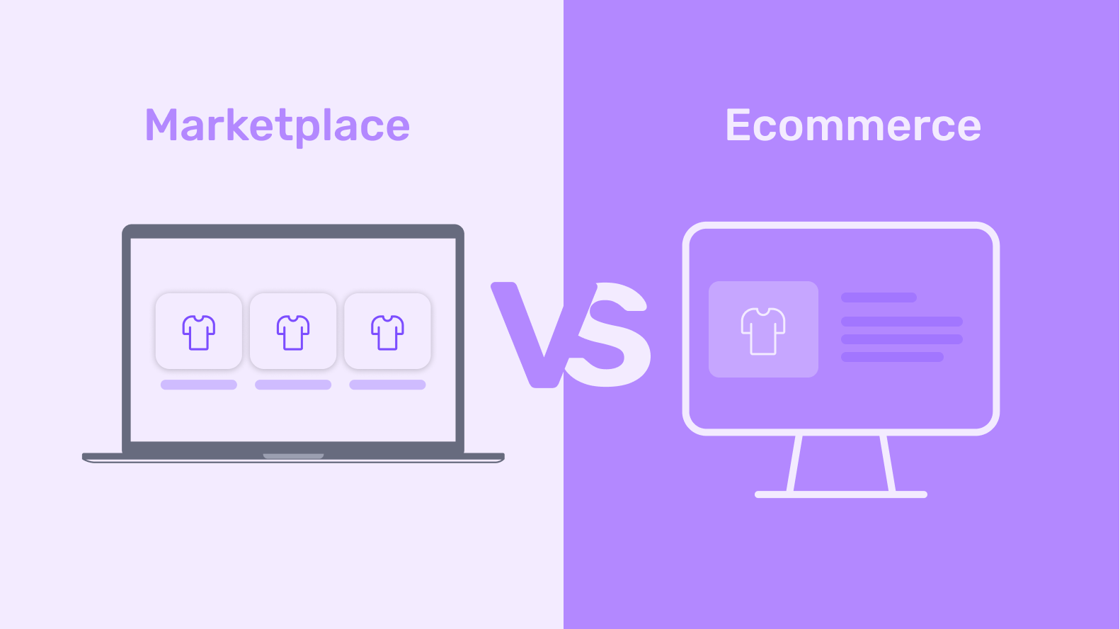 Marketplace vs ecommerce store
