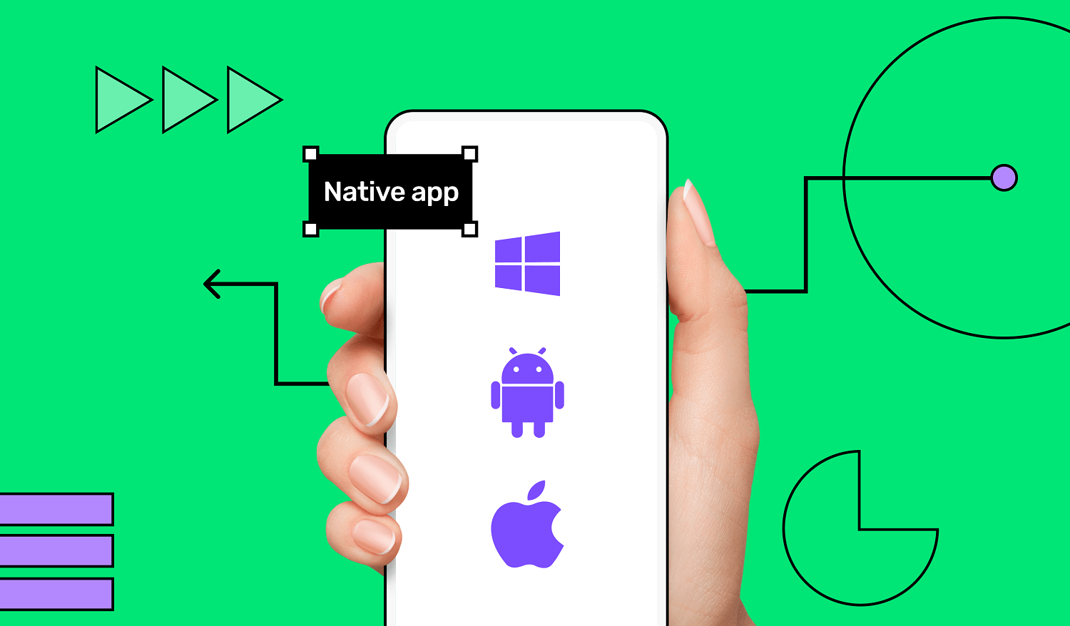 Native app (iOS, Android and Windows)