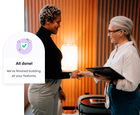 Builder.ai app development platform dashboard with project flow