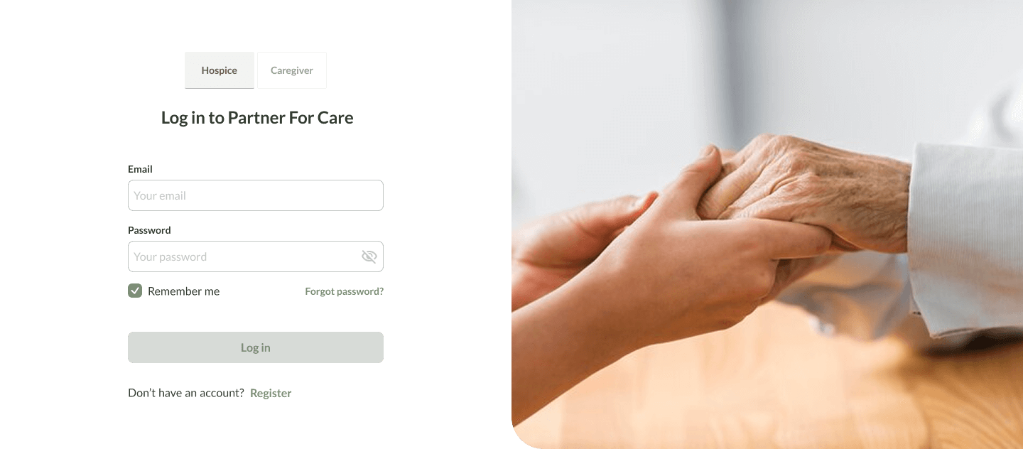 builder with partner for care