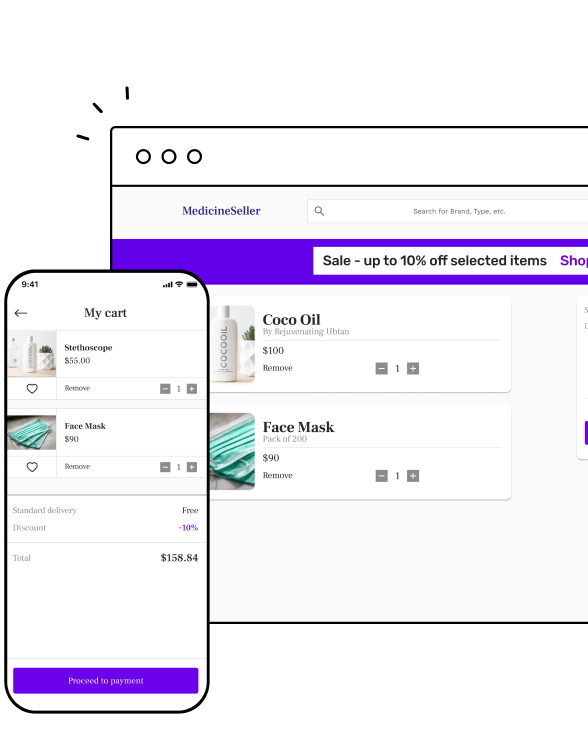Pharmacy website design