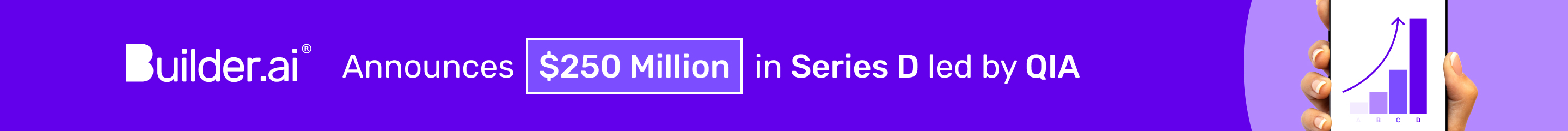 Builder.ai announces $250 million in Series D led by QIA