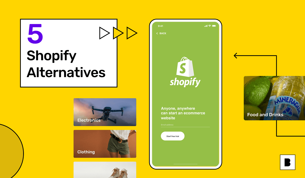 5 Shopify alternatives