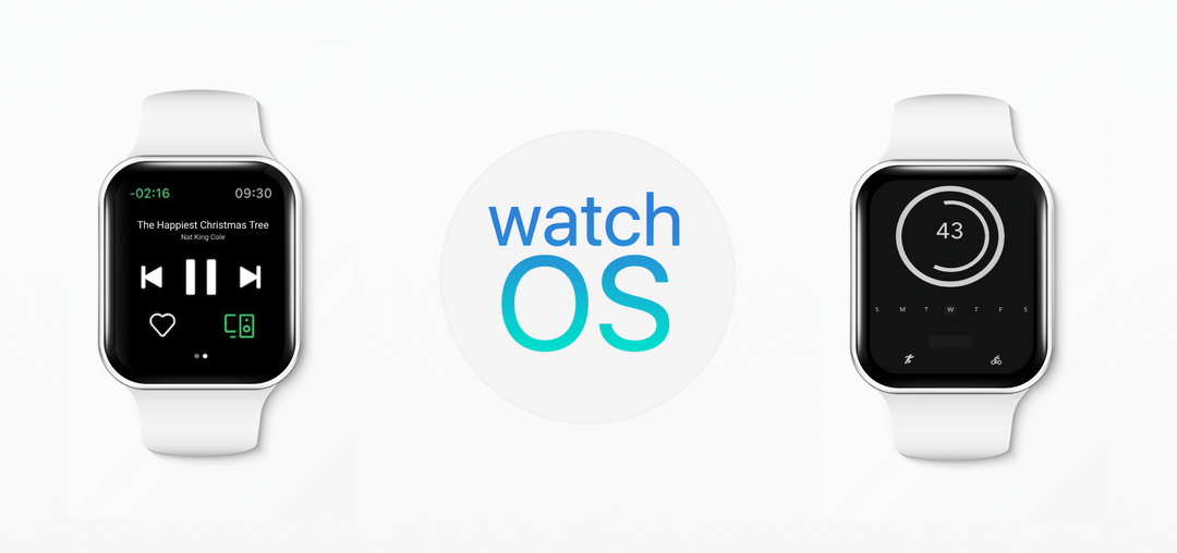 watchOS app screen