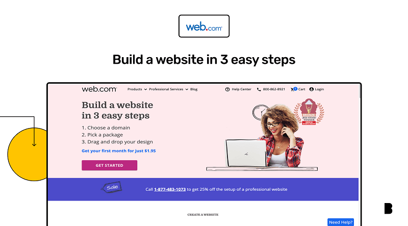 Web.com website builder
